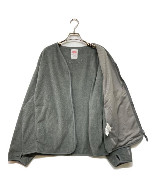 DANTON（ダントン）DANTON (ダントン) ポーラテックフリース Vネックジャケット グレー サイズ:Lの古着・服飾アイテム