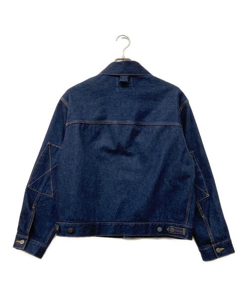 nicholas daley（ニコラス デイリー）NICHOLAS DALEY (ニコラス デイリー) エルボークロスステッチデニムジャケット インディゴ サイズ:36の古着・服飾アイテム