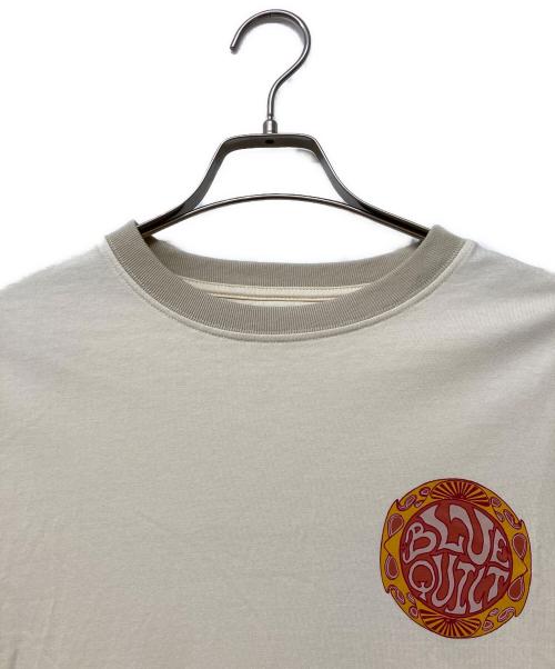 nicholas daley（ニコラス デイリー）nicholas daley (ニコラス デイリー) BLUE QUILTプリントTシャツ ベージュ サイズ:SIZE XSの古着・服飾アイテム