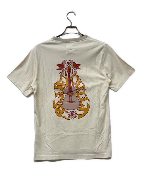 nicholas daley（ニコラス デイリー）nicholas daley (ニコラス デイリー) BLUE QUILTプリントTシャツ ベージュ サイズ:SIZE XSの古着・服飾アイテム