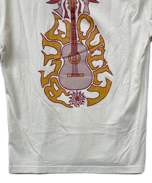 nicholas daley（ニコラス デイリー）nicholas daley (ニコラス デイリー) BLUE QUILTプリントTシャツ ベージュ サイズ:SIZE XSの古着・服飾アイテム