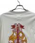 中古・古着 nicholas daley (ニコラス デイリー) BLUE QUILTプリントTシャツ ベージュ サイズ:SIZE XS：6000円