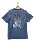 nicholas daley (ニコラス デイリー) BLUE QUILTプリントTシャツ ブルー サイズ:SIZE S：5000円