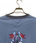 中古・古着 nicholas daley (ニコラス デイリー) BLUE QUILTプリントTシャツ ブルー サイズ:SIZE S：5000円