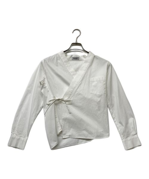 KUDEN（クデン）KUDEN (クデン) Samurai Mode Shirt II(ムライ モード シャツ ツー) ホワイト サイズ:SIZE XSの古着・服飾アイテム