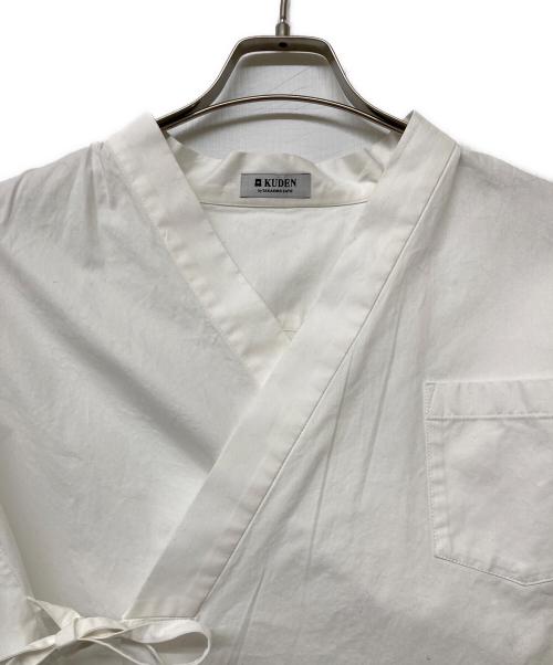 KUDEN（クデン）KUDEN (クデン) Samurai Mode Shirt II(ムライ モード シャツ ツー) ホワイト サイズ:SIZE XSの古着・服飾アイテム