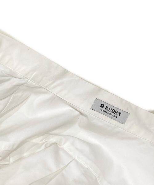 KUDEN（クデン）KUDEN (クデン) Samurai Mode Shirt II(ムライ モード シャツ ツー) ホワイト サイズ:SIZE XSの古着・服飾アイテム