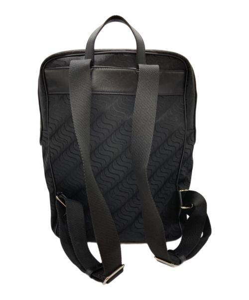 SMYTHSON（スマイソン）SMYTHSON (スマイソン) Monogram Backpack ブラックの古着・服飾アイテム