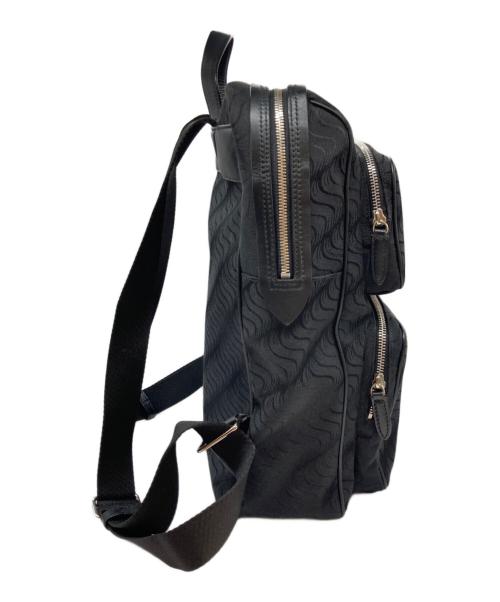 SMYTHSON（スマイソン）SMYTHSON (スマイソン) Monogram Backpack ブラックの古着・服飾アイテム