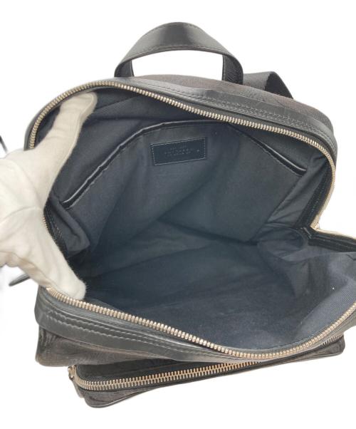 SMYTHSON（スマイソン）SMYTHSON (スマイソン) Monogram Backpack ブラックの古着・服飾アイテム