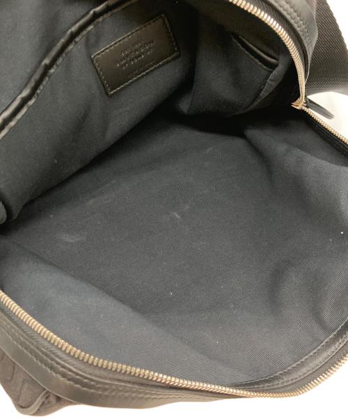 SMYTHSON（スマイソン）SMYTHSON (スマイソン) Monogram Backpack ブラックの古着・服飾アイテム