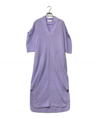 中古・古着通販】mame kurogouchi (マメクロゴウチ) Crepe Deep V-Neck