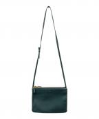 CELINEセリーヌ）の古着「TRIO SMALLショルダーバッグ」｜グリーン