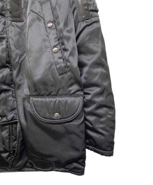 HOUSTON（ヒューストン）HOUSTON (ヒューストン) N-3Bミリタリージャケット ブラック サイズ:Sの古着・服飾アイテム