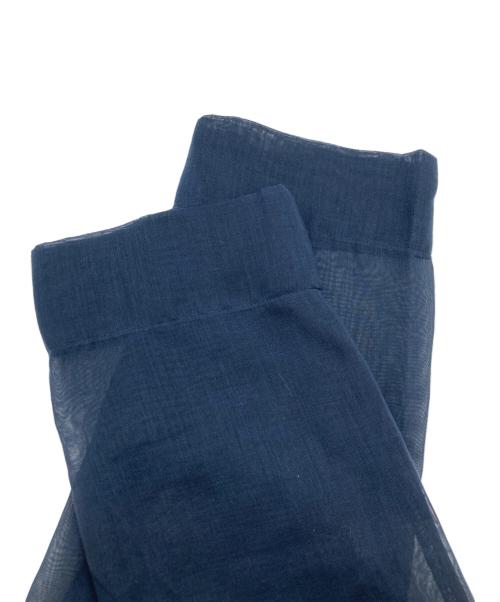 Noble（ノーブル）Noble (ノーブル) シースルーオーバーサイズテーラードジャケット ネイビー サイズ:FREEの古着・服飾アイテム