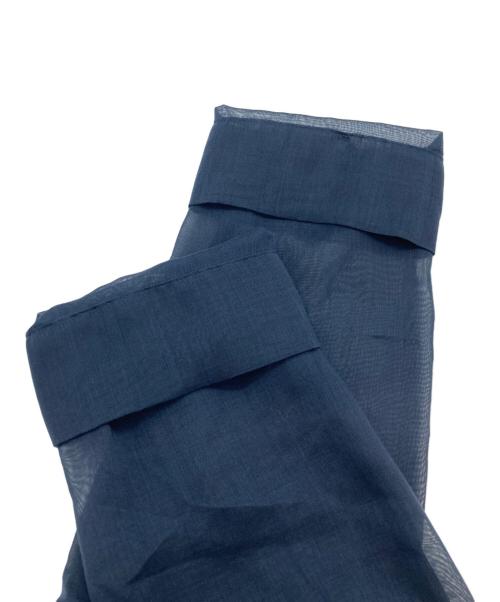 Noble（ノーブル）Noble (ノーブル) シースルーオーバーサイズテーラードジャケット ネイビー サイズ:FREEの古着・服飾アイテム