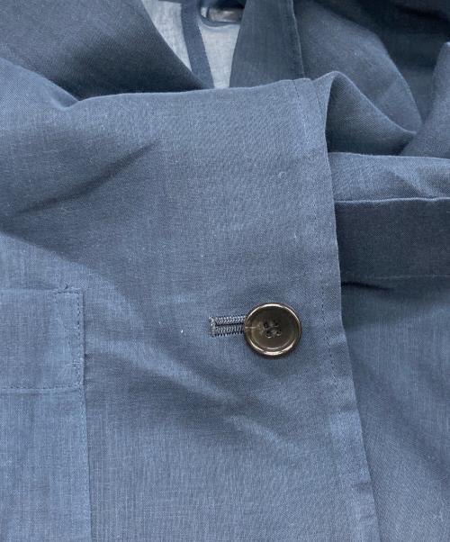 Noble（ノーブル）Noble (ノーブル) シースルーオーバーサイズテーラードジャケット ネイビー サイズ:FREEの古着・服飾アイテム