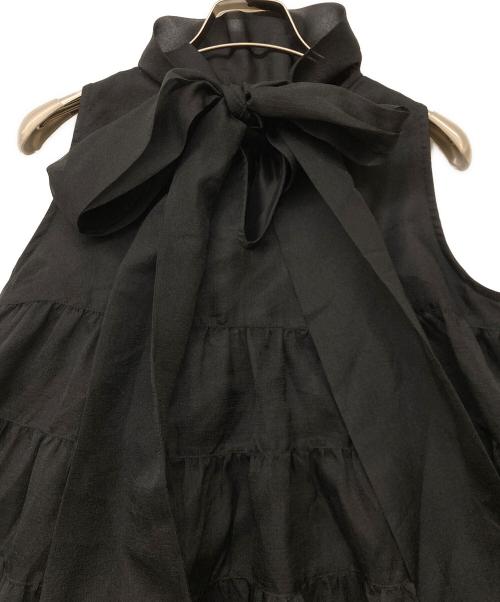 PICCIN PERLA（ピッチン）PICCIN PERLA (ピッチン) ティンカーブラウス ブラック サイズ:SIZE Mの古着・服飾アイテム
