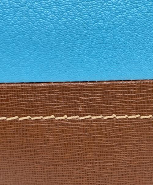 FURLA（フルラ）FURLA (フルラ) 2WAYバッグ ブラウン×ブルーの古着・服飾アイテム