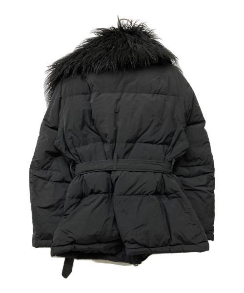 DIESEL（ディーゼル）DIESEL (ディーゼル) ダイアゴナルダウンジャケット ブラック サイズ:Sの古着・服飾アイテム