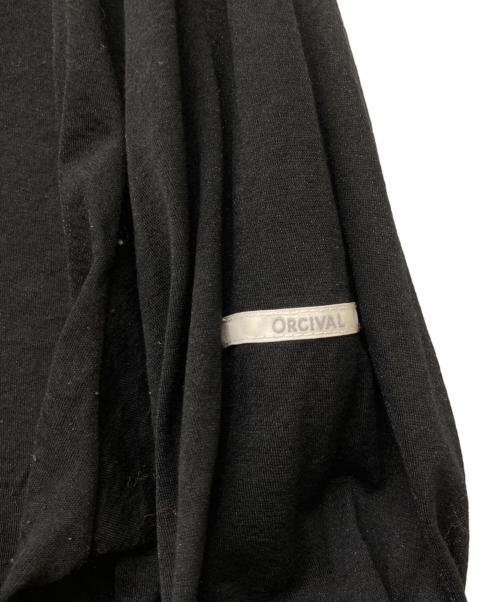 ORCIVAL（オーシバル）ORCIVAL (オーシバル) シースルーボートネックロングスリーブプルオーバー ブラック サイズ:SIZE 2の古着・服飾アイテム