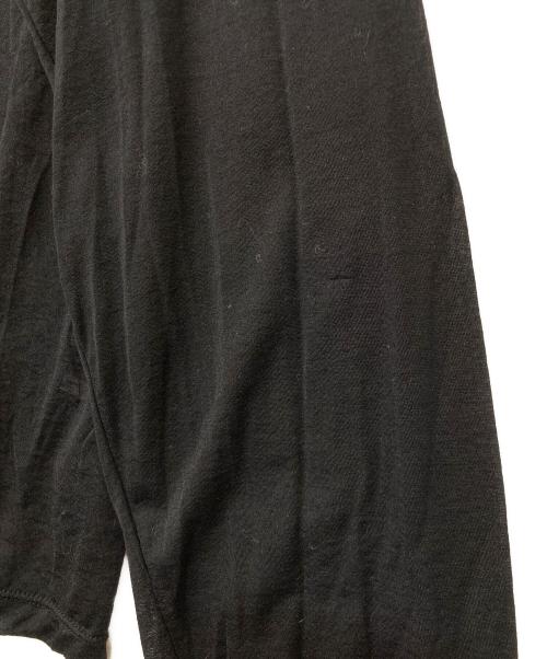 ORCIVAL（オーシバル）ORCIVAL (オーシバル) シースルーボートネックロングスリーブプルオーバー ブラック サイズ:SIZE 2の古着・服飾アイテム