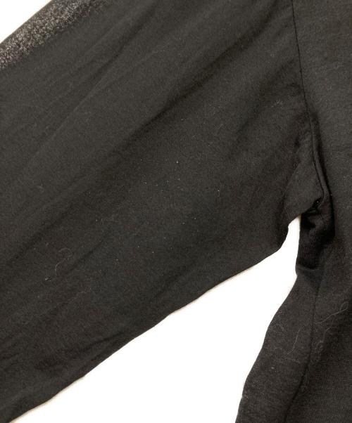 ORCIVAL（オーシバル）ORCIVAL (オーシバル) シースルーボートネックロングスリーブプルオーバー ブラック サイズ:SIZE 2の古着・服飾アイテム