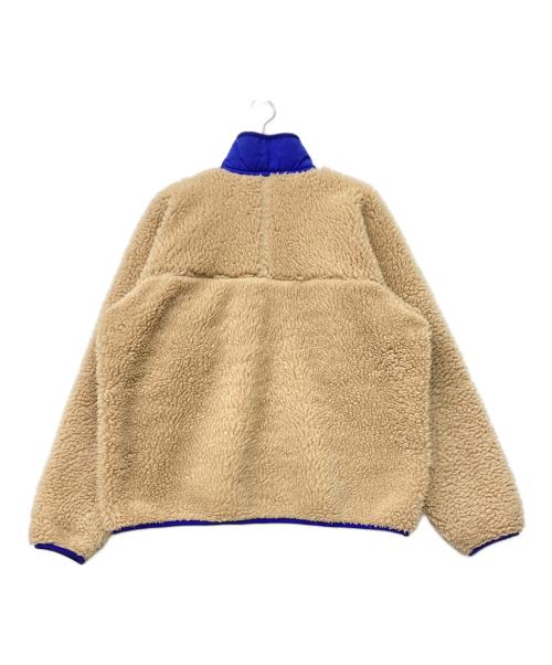 Patagonia（パタゴニア）Patagonia (パタゴニア) 00s USA製Classic Retro Cardigan ベージュ×ブルー サイズ:Lの古着・服飾アイテム