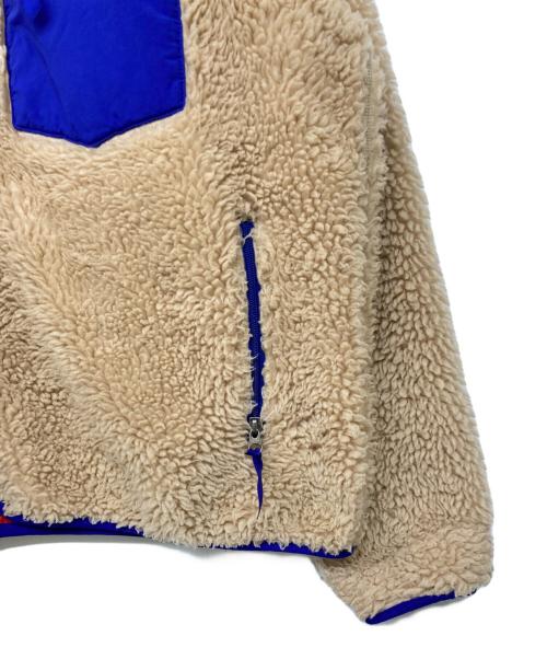 Patagonia（パタゴニア）Patagonia (パタゴニア) 00s USA製Classic Retro Cardigan ベージュ×ブルー サイズ:Lの古着・服飾アイテム