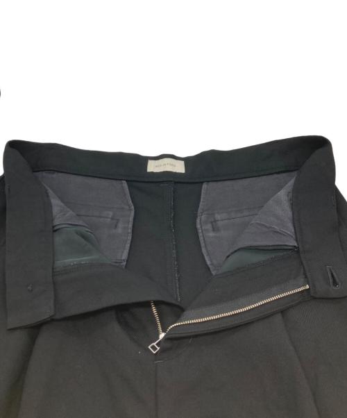 BED J.W. FORD（ベッドフォード）BED J.W. FORD (ベッドフォード) タックウールハーフパンツ ブラック サイズ:SIZE1の古着・服飾アイテム