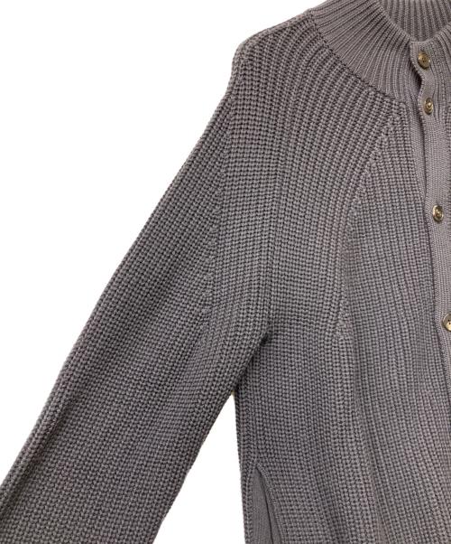 BATONER（バトナ―）BATONER (バトナ―) UNITED ARROWS TOKYO (ユナイテッドアローズトウキョウ) 21AW 別注アゼボタン カーディガン チャコールグレー サイズ:34の古着・服飾アイテム