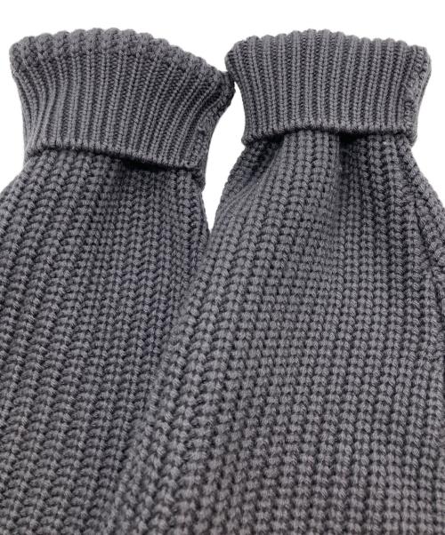 BATONER（バトナ―）BATONER (バトナ―) UNITED ARROWS TOKYO (ユナイテッドアローズトウキョウ) 21AW 別注アゼボタン カーディガン チャコールグレー サイズ:34の古着・服飾アイテム