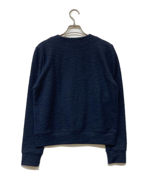 SOEJU（ソージュ）SOEJU (ソージュ) ジャケットライクツィーディーカーディガン ネイビー サイズ:M 未使用品の古着・服飾アイテム