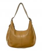 COACHコーチ）の古着「エルゴワンショルダーバッグ」｜ベージュ