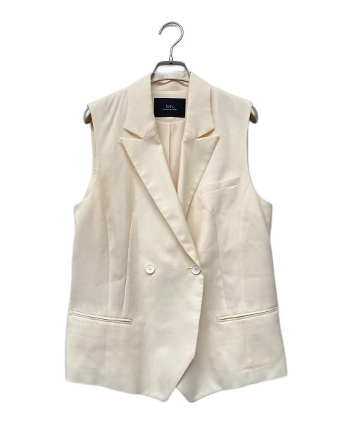 loin.（ロワン）loin. (ロワン) ダブルブレストジレ アイボリー サイズ:Freeの古着・服飾アイテム