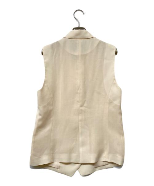 loin.（ロワン）loin. (ロワン) ダブルブレストジレ アイボリー サイズ:Freeの古着・服飾アイテム