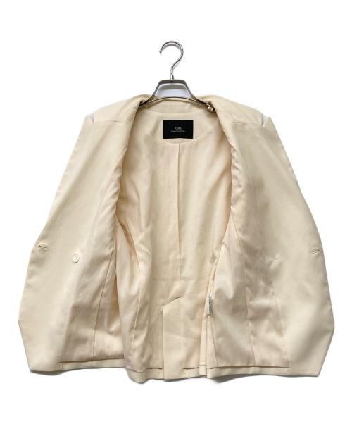 loin.（ロワン）loin. (ロワン) ダブルブレストジレ アイボリー サイズ:Freeの古着・服飾アイテム