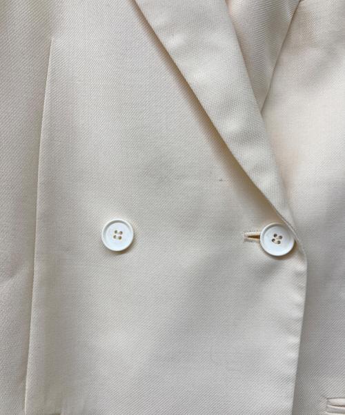 loin.（ロワン）loin. (ロワン) ダブルブレストジレ アイボリー サイズ:Freeの古着・服飾アイテム