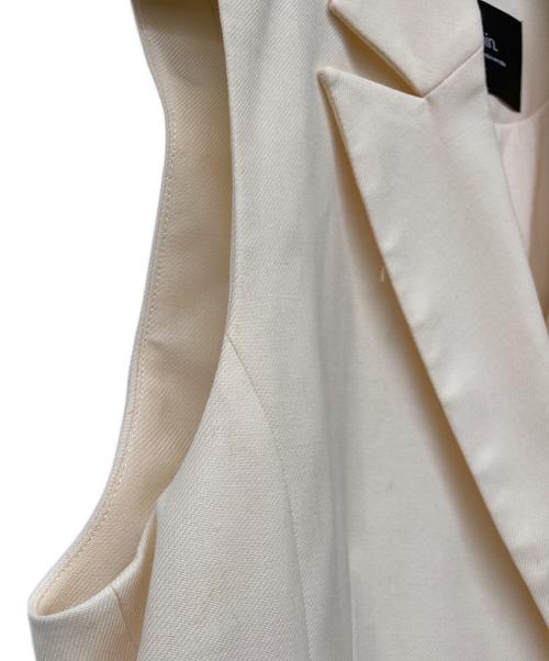 loin.（ロワン）loin. (ロワン) ダブルブレストジレ アイボリー サイズ:Freeの古着・服飾アイテム