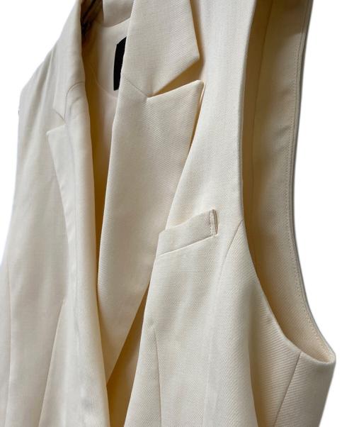 loin.（ロワン）loin. (ロワン) ダブルブレストジレ アイボリー サイズ:Freeの古着・服飾アイテム