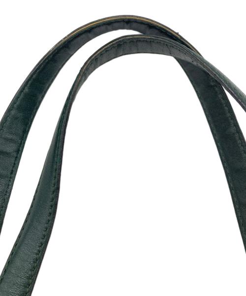 BOTTEGA VENETA（ボッテガベネタ）BOTTEGA VENETA (ボッテガベネタ) マキシイントレチャートスウェードトートバッグ グリーンの古着・服飾アイテム