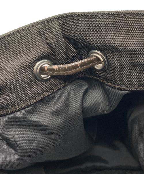 GUCCI（グッチ）GUCCI (グッチ) 巾着バッグ ブラウンの古着・服飾アイテム