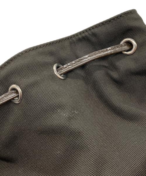 GUCCI（グッチ）GUCCI (グッチ) 巾着バッグ ブラウンの古着・服飾アイテム