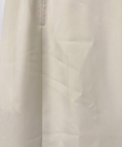 anuans（アニュアンス）anuans (アニュアンス) ハイウエストストレッチスカート ホワイト サイズ:Sの古着・服飾アイテム