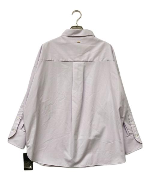 anuans（アニュアンス）anuans (アニュアンス) 24SS スタンダードシャツ パープル サイズ:Fの古着・服飾アイテム