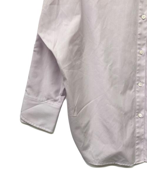 anuans（アニュアンス）anuans (アニュアンス) 24SS スタンダードシャツ パープル サイズ:Fの古着・服飾アイテム