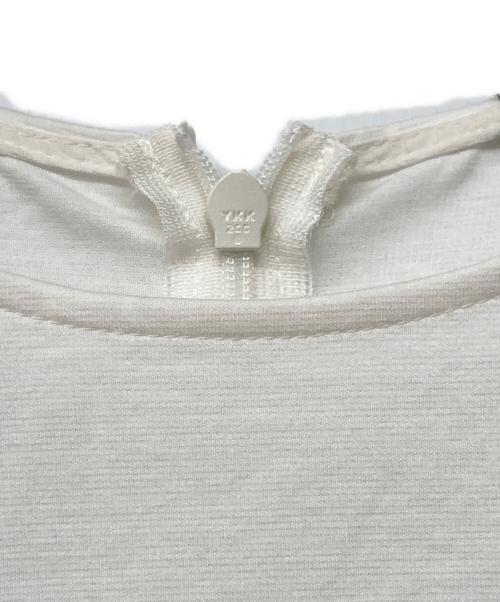 BORDERS at BALCONY（ボーダーズアットバルコニー）BORDERS at BALCONY (ボーダーズアットバルコニー) 23SS BORDER SHOULDER TEE ホワイト サイズ:SIZE 38の古着・服飾アイテム