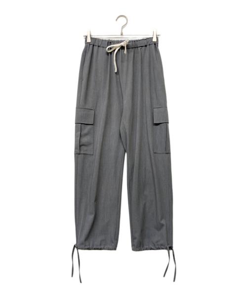 Gypsohila（ジプソフィア）Gypsohila (ジプソフィア) Easy Cargo Pants グレー サイズ:Fの古着・服飾アイテム