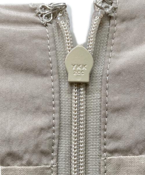 Apuweiser-riche（アプワイザーリッシェ）Apuweiser-riche (アプワイザーリッシェ) ショルダーフリルワンピース ベージュ サイズ:SIZE1の古着・服飾アイテム