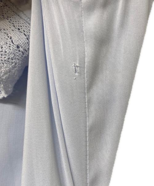 CELFORD（セルフォード）CELFORD (セルフォード) レーススクエアカラーワンピース スカイブルー サイズ:SIZE 36の古着・服飾アイテム